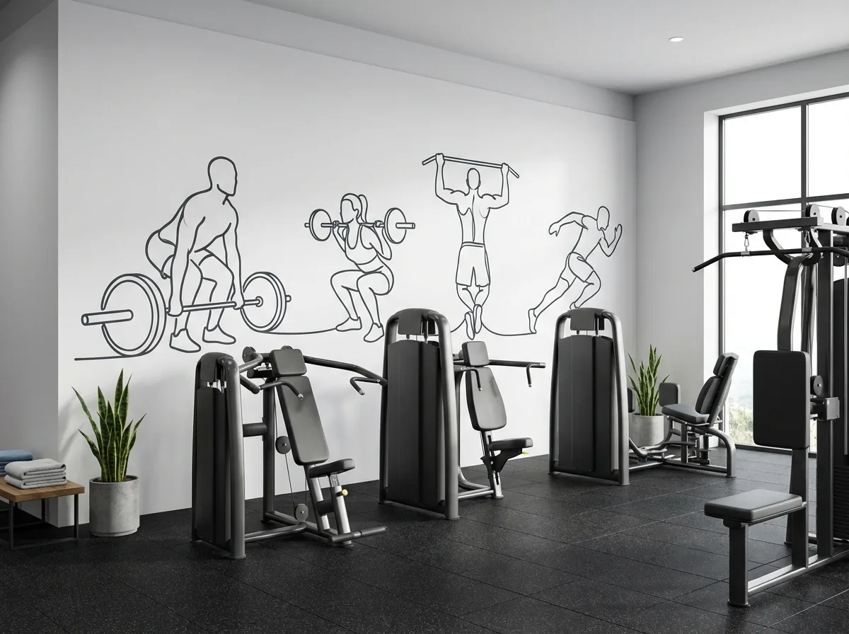 Gyms wall print